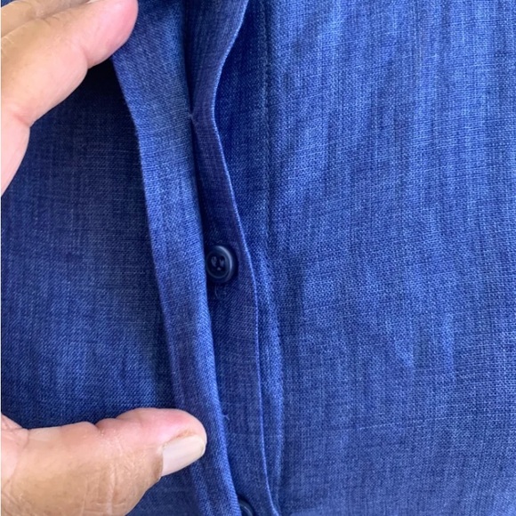 Anne Klein NWT linen women’s large midi dress - Picture 5 of 15